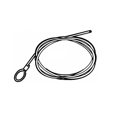 CAVO FRENO CON TESTA A CAPPIO  3x2500