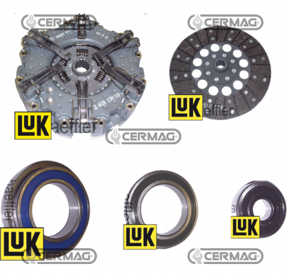15938 Frizione FIAT rinforzata Piatto Ø 280 mm 5162900 628105310 9973691 LUK 628105310