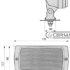 lampada 12V 55W mod.H3 iodio - immagine 2