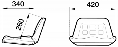 60245 CULLA PER MACCHINE AGRICOLE TIPO STANDARD MARCA COBO - immagine 2