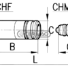 INNESTI RAPIDI FEMMINA TIPO PUSH-PULL, PER TUBO RIGIDO, INNESTABILE CON MASCHIO E FEMMINA IN PRESSIONE. FASTER - Serie 3CFPV - immagine 2