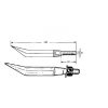 DENTE PER ERPICE FISSO TIPO QUADRO tipo 6  l.320 - immagine 2