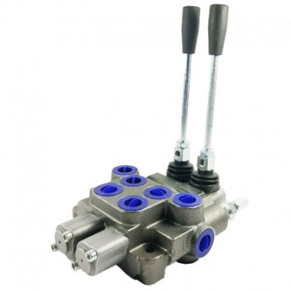 DISTRIBUTORE IDRAULICO ML 3/8' DOPPIO EFFETTO A 2 LEVE