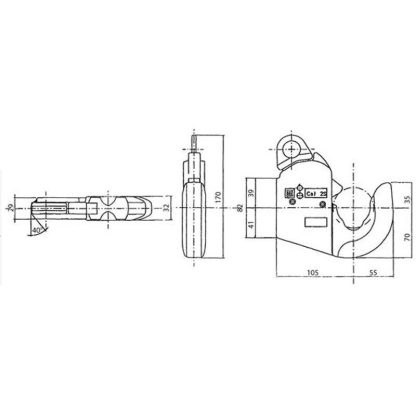 GANCIO RAPIDO AUTOMATICO CAT.2S CBM PER BRACCI INFERIORI - immagine 2
