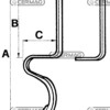 55476 MOLLA PER ROMPITRACCIA CON VOMERE 32x10 - immagine 2