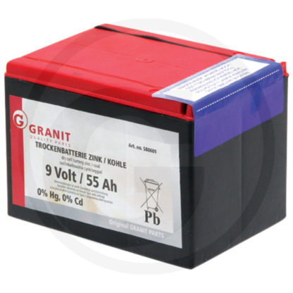 BATTERIA A SECCO 9 VOLT 55 AH