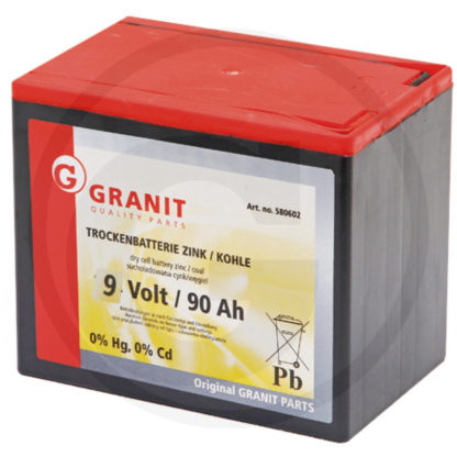 BATTERIA A SECCO 9 VOLT 90AH