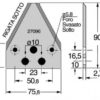 SEZIONE XL SP=2,5 PER BARRE FALCIANTI BCS DUPLEX "GOLD" - immagine 2