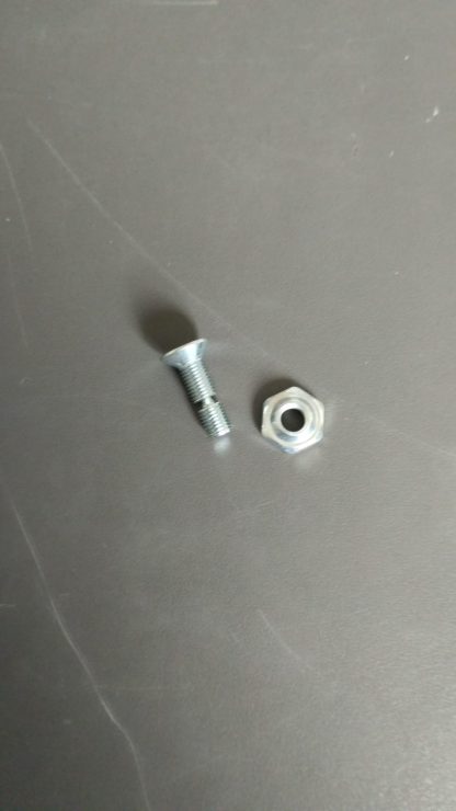 58.641 VITI PER CINGHIA PER ROTOPRESSE VARIE M 6 x 20 - Passo 0,75 COMPLETO CON DADO - immagine 2