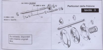 ALBERO MOTOFALCIATRICE BCS 622 USATO 563.20009 - immagine 2