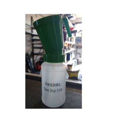 CONTENITORE PER DISINFEZIONE CAPEZZOLI ANIMALI TEAT DIP CUP 500ml