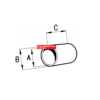 BUSSOLA DI RIDUZIONE 19,4 mm X25,4 mm c 51 mm - immagine 2