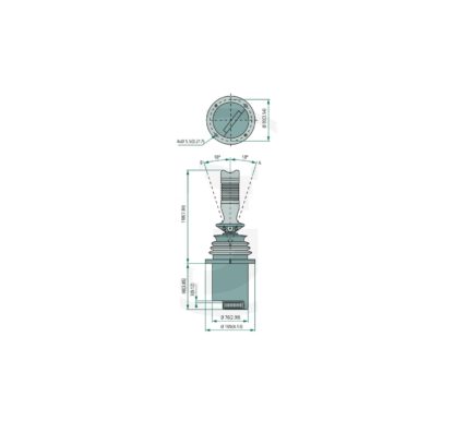 LEVA COMANDO JOYSTICK PVRE Rif. Orig.: 162F1310 - immagine 2