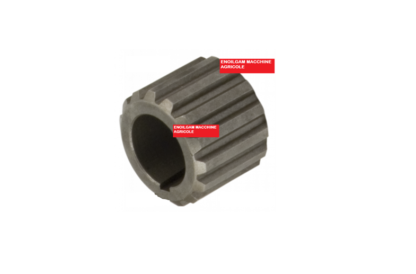 BOCCOLA CALETTATA PER POMPE GRUPPO 2  -Profilo 35x31 mm  -CNumero denti 18