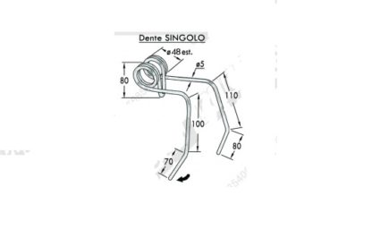 DENTE SEMINATRICE ACCORD-VICON 834.94813