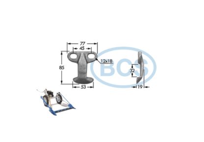 52302824  PREMILAMA A CAVALOTTO PER MOTOFALCIATRICE BCS 622