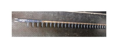 LAMA 12 denti - cm182  PER BARRE FALCIANTI GRIBALDI & SALVIA MOD. SUPERIOR 402 (DENTI SMONTABILI) - immagine 2