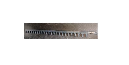 LAMA 12 denti - cm182  PER BARRE FALCIANTI GRIBALDI & SALVIA MOD. SUPERIOR 402 (DENTI SMONTABILI)