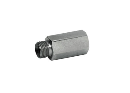 COLONNETTA PER VALVOLA PARACADUTE MASCHIO - FEMMINA  Filetto 1/2" GAS