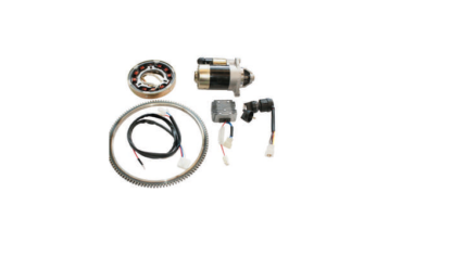 KIT AVVIAMENTO ELETTRICO COMPLETO YANMAR L100 - ZANETTI ZDM 86/88