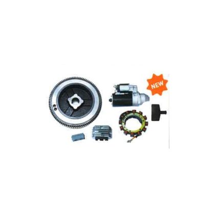 KIT AVVIAMENTO ELETTRICO VOLANO CON CORONA LOMBARDINI 15LD315 15LD350