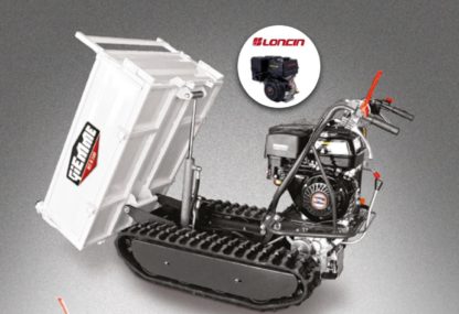 MOTOCARRIOLA CINGOLATA  CON RIBALTAMENTO IDRAULICO MT-H 500