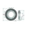 153004.0 CORONA 83 DENTI ANDANATORE KRONE  KS 6.20/20 Duo, 6.20-6.80/20 Duo, 6.21/20 Duo, 6.50-7.60/24 Duo Vario, 6.80-13.00 Duo Uni III, 13.00 Duo II - immagine 2