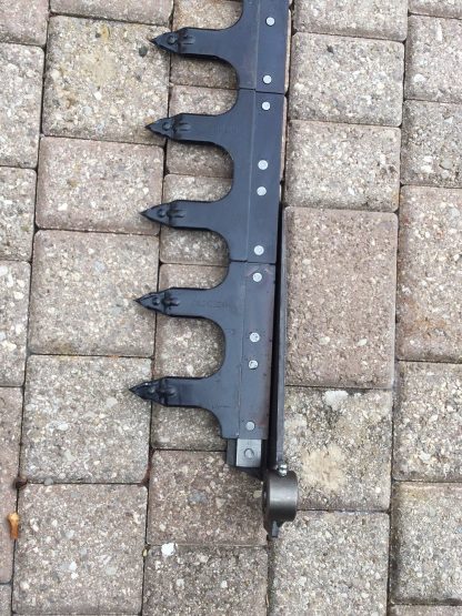 DENTIERA ADATTABILE A BARRA FALCIANTE GASPARDO 1,80 mt MADE IN ITALY - immagine 2