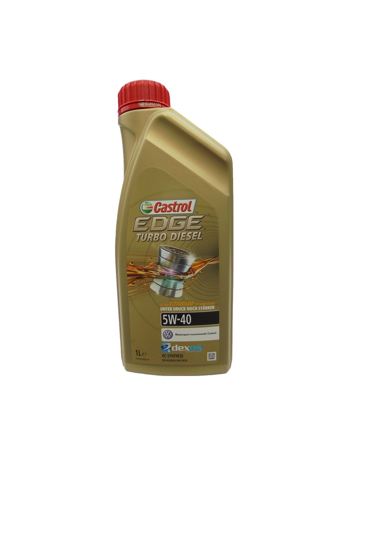 OLIO MOTORE CASTROL EDGE TURBO DIESEL 5W40 1LT