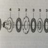 0869407P64 MOZZO PER  FLANGIA FRIZIONE ø200 CARDANICHE LF4 1 3/4 Z.6 CODICE “30871” - immagine 5