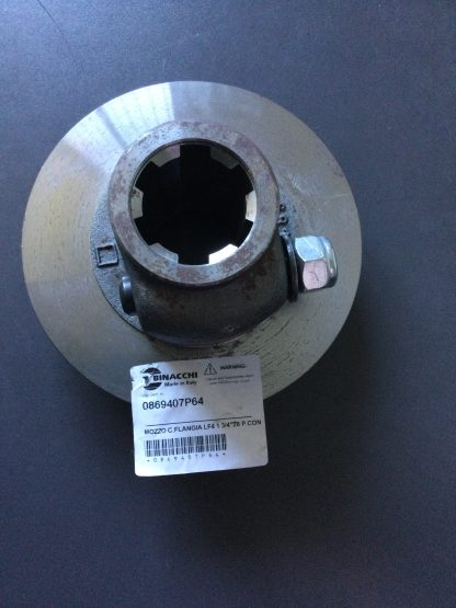 0869407P64 MOZZO PER  FLANGIA FRIZIONE ø200 CARDANICHE LF4 1 3/4 Z.6 CODICE “30871”