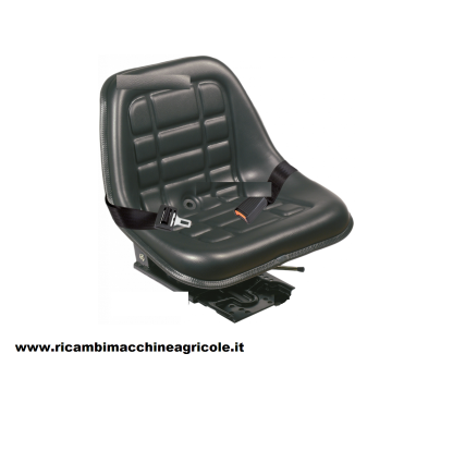 65010 SEDILE PER TRATTORE GT50 CON MOLLEGGIO M20 VERICALE E GUIDE CON CINTURE DI SICUREZZA