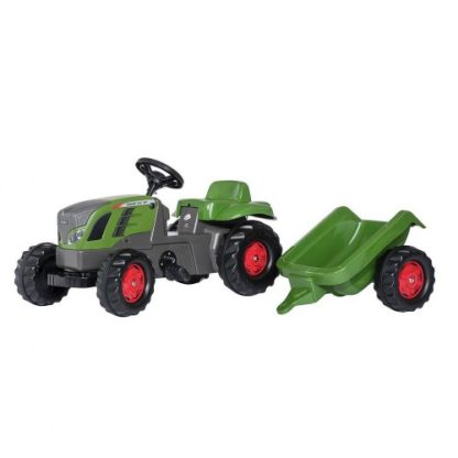 TRATTORE A PEDALI CON RIMORCHIO FENDT 516 VARIO ROLLY TOYS