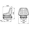 2953390000  SEDILE TRATTORE GT50 CON MOLLEGGIO PNEUMATICO OMOLOGATO  IN SKY MOLLEGGIO M97 COBO 62251 - immagine 3