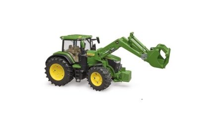 TRATTORE JOHN DEERE 350 CON CARICATORE FRONTALE BRUDER