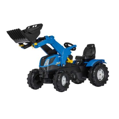 TRATTORE A PEDALI CON CARICATORE NEW HOLLAND ROLLY TOYS
