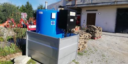 SERBATOIO GASOLIO VERTICALE 1000 LT