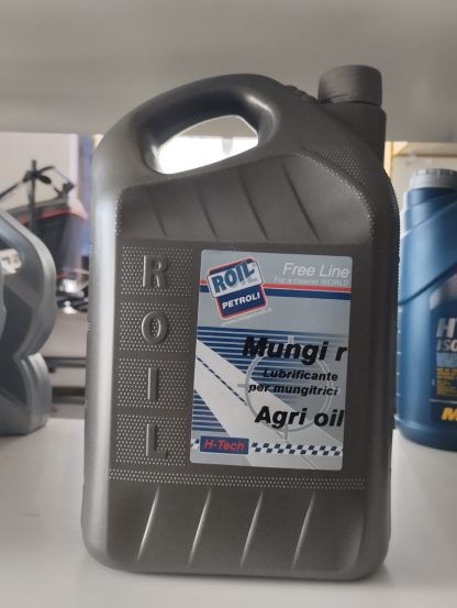OLIO PER MUNGITRICI PER POMPE DEL VUOTO 5LT ROIL MUNGIR