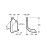 ZAPPA RICAMBIO FRESA MASCHIO NC DX  M02108432R - immagine 2
