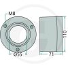 647GT-60F RIF 6 MOZZO PER DISCO FOLLE PZ 165   Rif. orig. GT-60, VGGT-60 - immagine 2