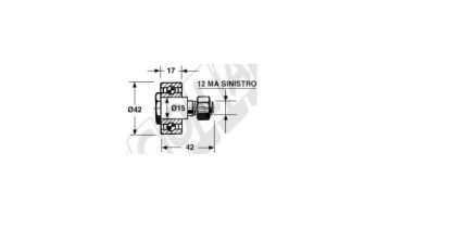 58.162 RULLO RACCOGLITORE PER PRESSE ROTOPRESSE GALLIGNANI 88.51.161