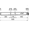 595812 BRACCIO INFERIORE DI SOLLEVAMENTO FIAT Piatto 90×20 mm 50284