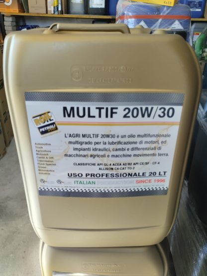 OLIO TRASMISSIONE MULTI F 20W30 ROIL 20LT