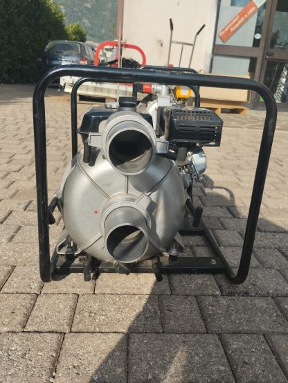 MOTOPOMPA A SCOPPIO WEIMA PER ACQUE SPORCHE BENZINA RACCORDI 80 MM - immagine 6
