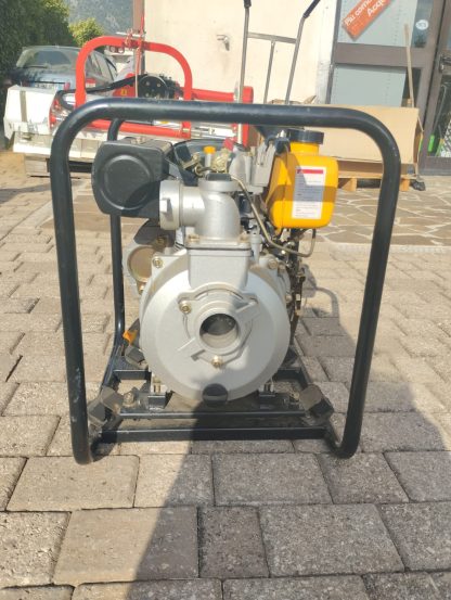 MOTOPOMPA A SCOPPIO WEIMA DIESEL AUTOADESCANTE RACCORDI 2 POLLICI 50 MM MOTORE 5,5 CV TRASPORTO GRATIS - immagine 7