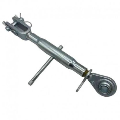 BRACCIO LATERALE SOLLEVATORE REGISTRABILE PER TRATTORE 49-70 cm CON ROTULA ø 19 mm 50858