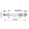 STABILIZZATORE RIGIDO PER TRATTORI - RENAULT 690MM 50240 - immagine 2