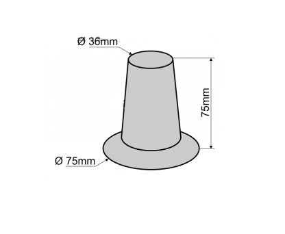 56700 IMBUTO PER TUBO CONDUCI SEME - immagine 2
