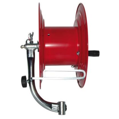Avvolgitubo manuale per motocompressori per tubo aria compressa 100mt