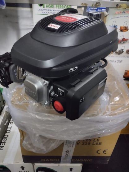 MOTORE MOTORE BENZINA ZANETTI ZBMV 200 L6 ALBERO CILINDRICO VERTICALE Ø 22,2 X 80 MM - AUTOAVVOLGENTE - immagine 3